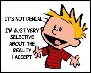 Calvin & Hobbes on Denial
